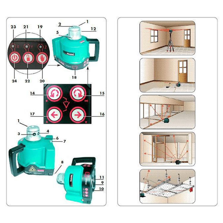 Picture of Makita | MAK/SKR301 | Laser Level