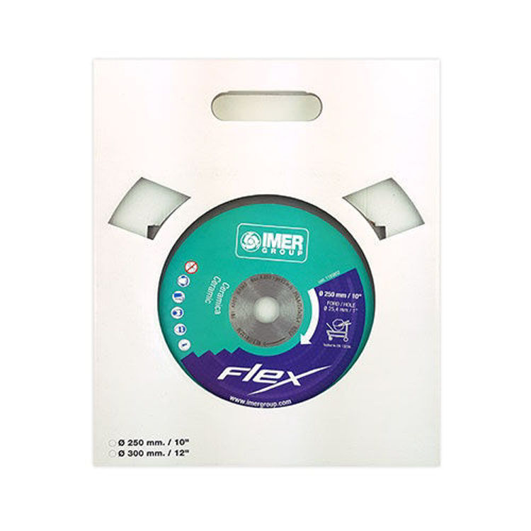 IMER DIAMOND BLADE Ø 250 mm For Tiles - Continuous Rim